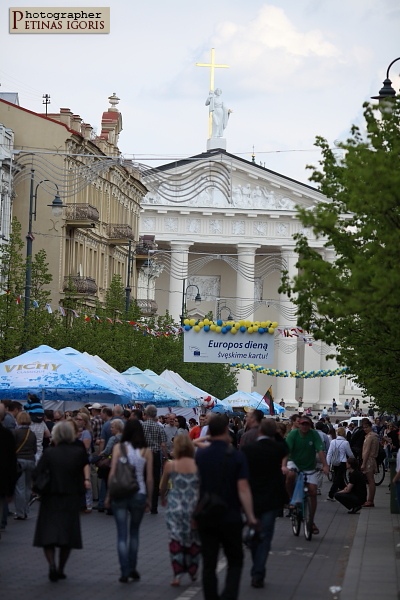Europos dienos šventiniai renginiai Vilniuje